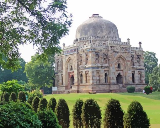 Lodhi Garden Diamond Painting