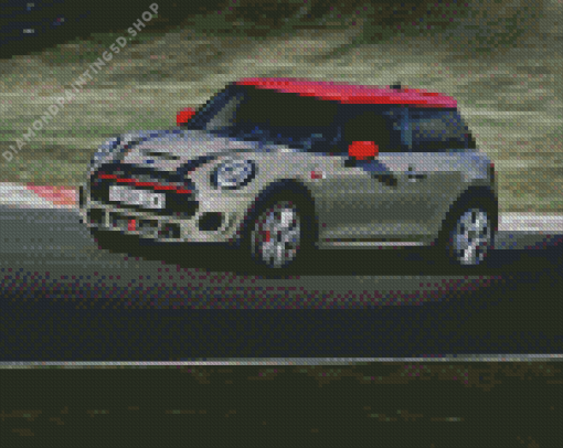 Mini Cooper Jcw Diamond Painting