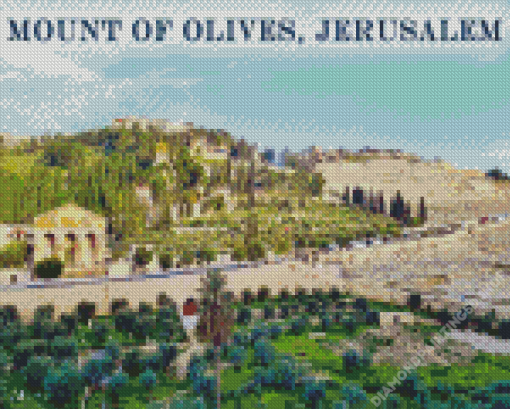 Mount Of Olives Diamond Painting