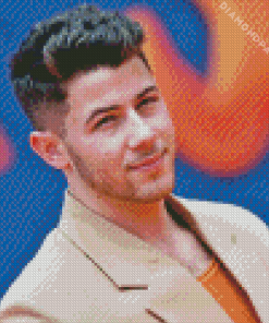 Nick Jonas Diamond Painting