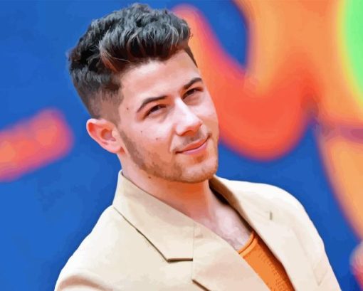 Nick Jonas Diamond Painting