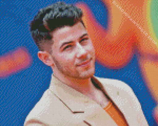 Nick Jonas Diamond Painting