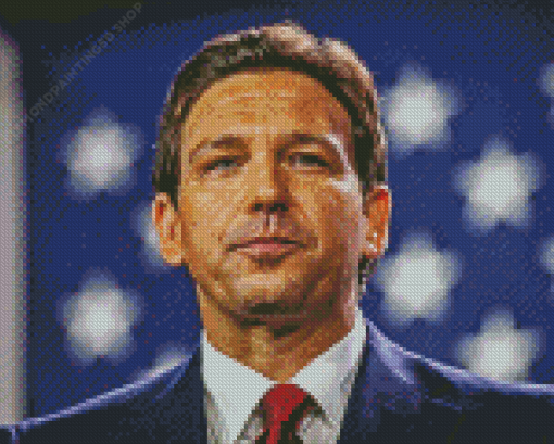 Ron Desantis Diamond Painting