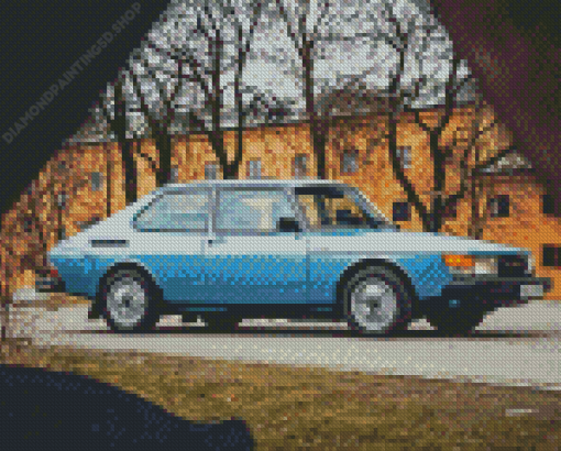 Saab 900 Turbo Diamond Painting