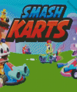 Smash Karts Diamond Painting