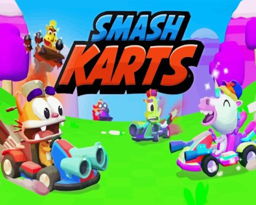 Smash Karts Diamond Painting