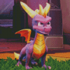 Spyro Reignited Diamond Painting