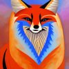 Tribal Fox Art Diamond Painting