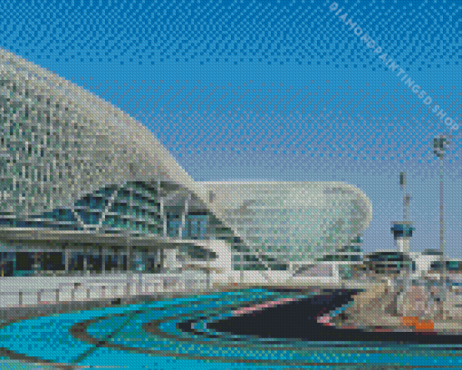 Yas Marina Diamond Painting