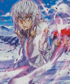 Accelerator Anime Diamond Painting