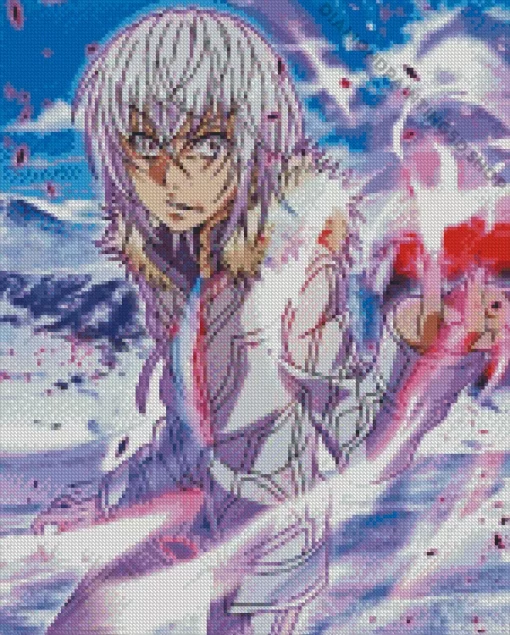 Accelerator Anime Diamond Painting