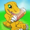 Agumon Eating Diamond Painting