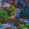 Blagaj Bosnia Diamond Painting