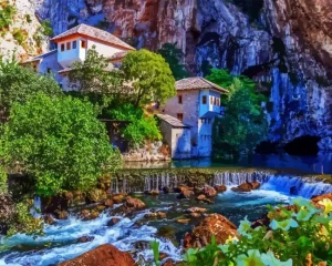 Blagaj Bosnia Diamond Painting