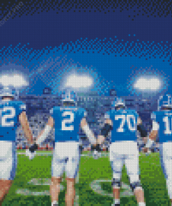 Byu Football Team Diamond Painting