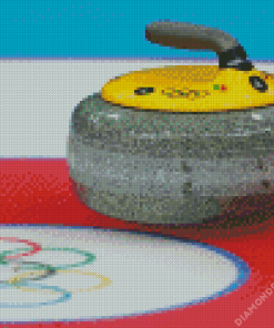 Curling Ball Diamond Painting