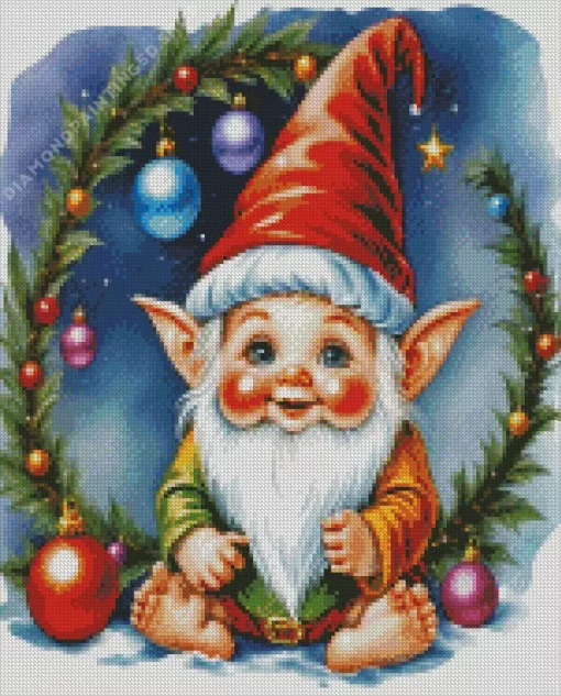 Christmas Dwarf Diamond Painting