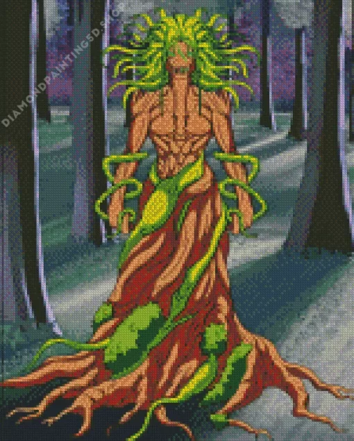 Dryad Tree Diamond Painting