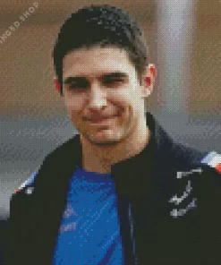 Esteban Ocon Diamond Painting