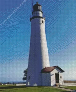 Fort Gratiot Lighthouse Diamond Painting