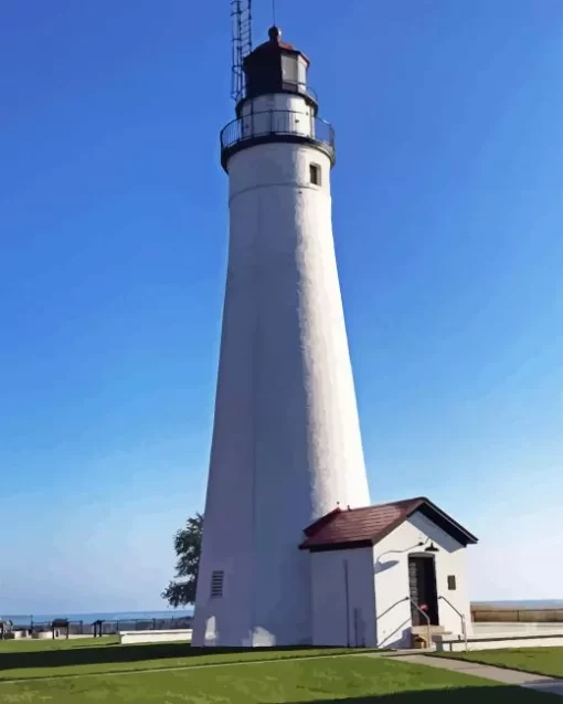 Fort Gratiot Lighthouse Diamond Painting