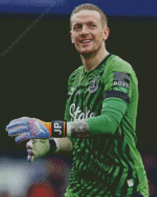 Jordan Pickford Diamond Painting