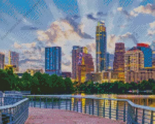 Lady Bird Lake Diamond Painting