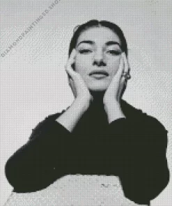 Maria Callas Diamond Painting