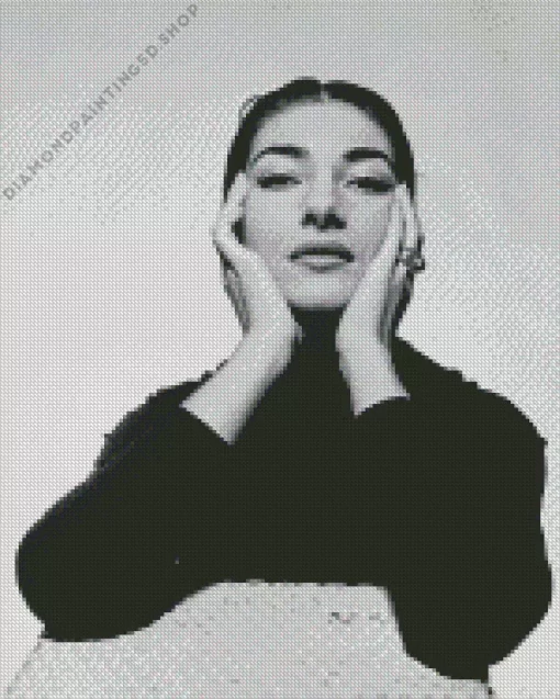 Maria Callas Diamond Painting