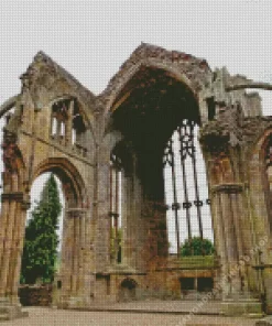 Melrose Abbey Diamond Painting