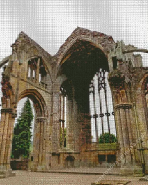 Melrose Abbey Diamond Painting