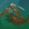 Merman Diamond Painting