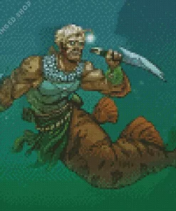 Merman Diamond Painting