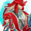 Mipha And Sidon Diamond Painting