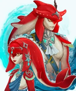 Mipha And Sidon Diamond Painting