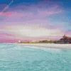 Miramar Beach Sunset Diamond Painting