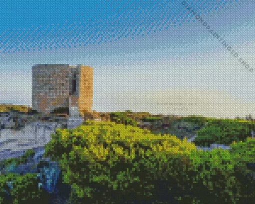 Mola Fortress Diamond Painting