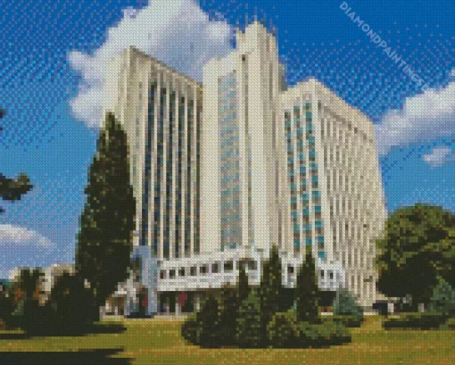 Moldova Buildings Diamond Painting