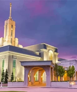 Mount Timpanogos Temple Diamond Painting