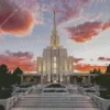 Oquirrh Temple Diamond Painting