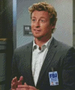 Patrick Jane Diamond Painting