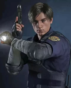 Leon S Kennedy Diamond Painting