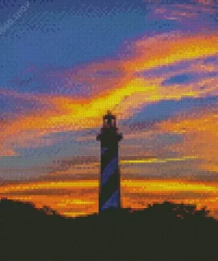 St Augustine Lighthouse Diamond Painting