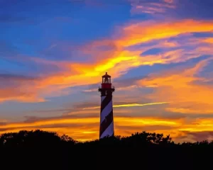 St Augustine Lighthouse Diamond Painting