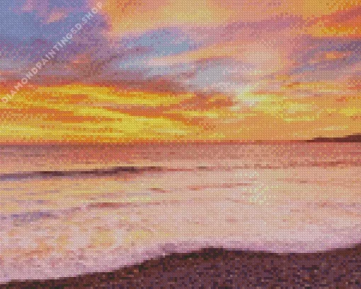 Newgale Beach Diamond Painting