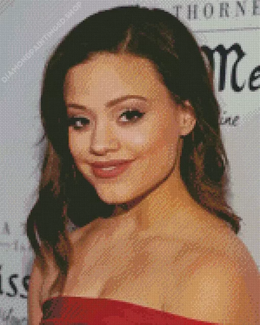 Actress Sarah Jeffery Diamond Painting