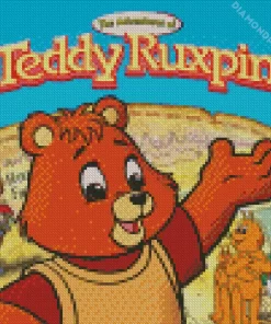 The Adventures Of Teddy Ruxpin Diamond Painting