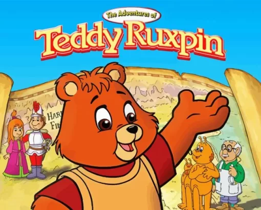 The Adventures Of Teddy Ruxpin Diamond Painting