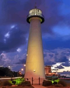 The Biloxi Lighthouse Diamond Painting