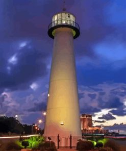 The Biloxi Lighthouse Diamond Painting